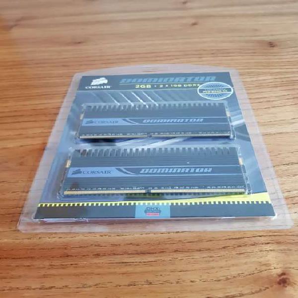 Kit de memorias corsair 2x1Gb ddr2 para PC