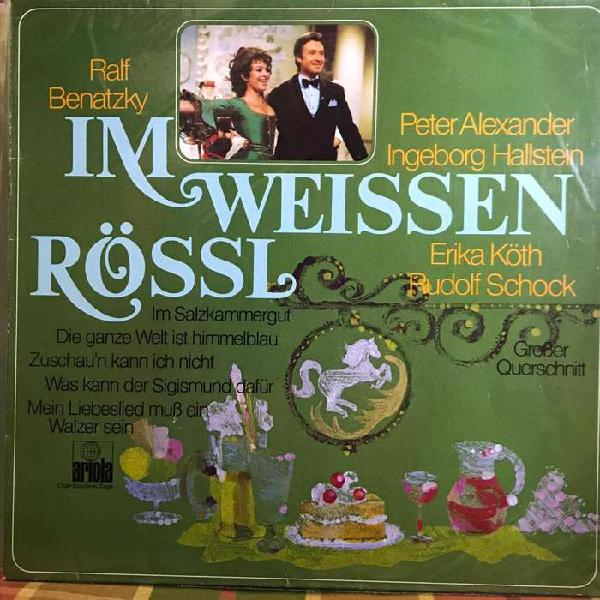 LP alemán Im weissen rössl año 1981
