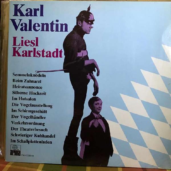LP alemán de Karl Valentin y Liesl Karlstadt año 1978