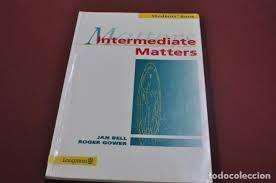 Libro de inglés: Intermediate Matters Students' book.