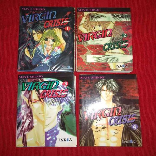 Manga Virgin Crisis tomos 1 al 4 (completo)