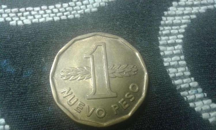 Moneda De Uruguay 1 Nuevo Peso Del Año 1976