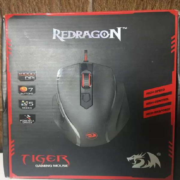 Mouse gamers Red dragón