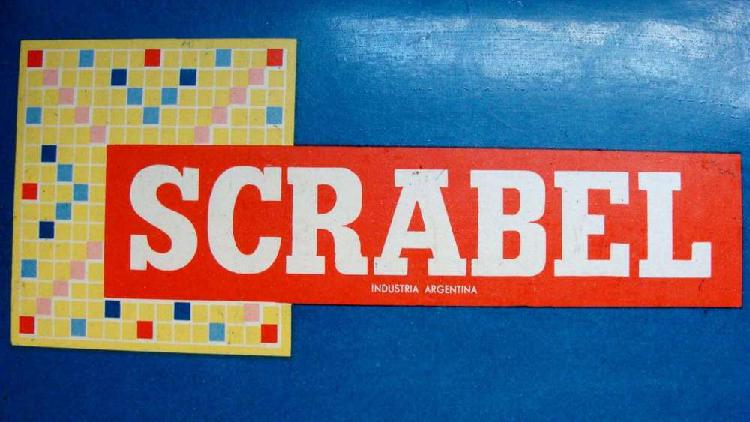 Scrabel juego didáctico de la década de 1970