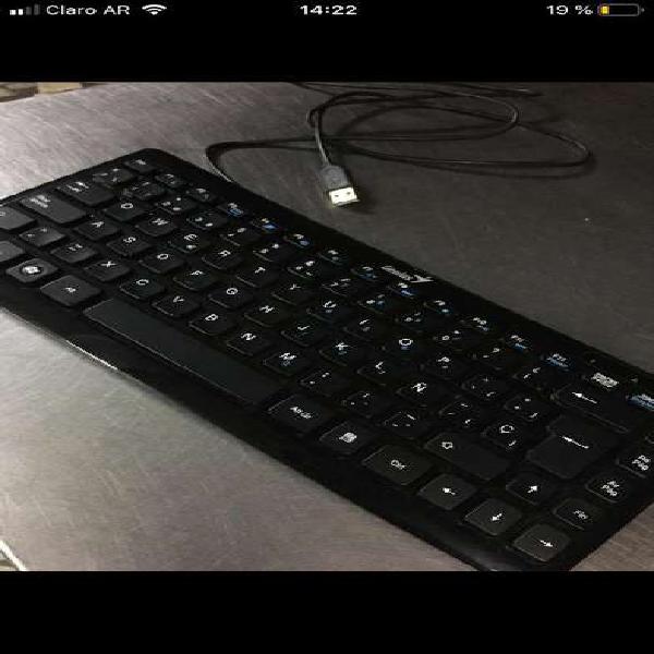 Teclado negro Genius