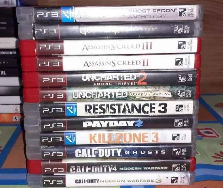 Vendo juegos de PS3