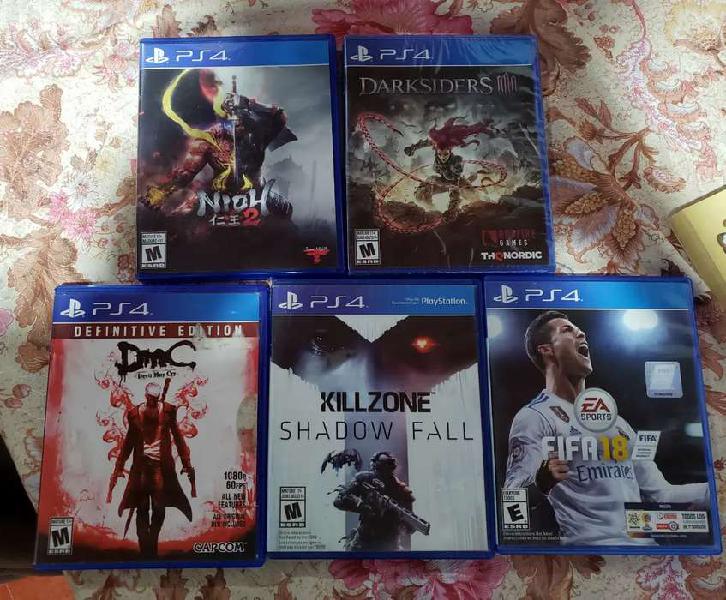 Vendo juegos ps4