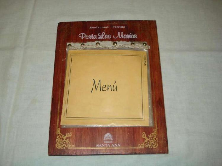 tabla de menu Retro