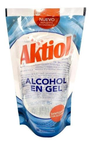 Aktiol Alcohol En Gel Repuesto Por 220 Ml