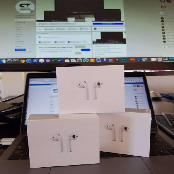 Apple AirPods 2da Generación Con y Sin Estuche de carga