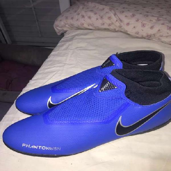 Botines Tartaneras Phantom Ghost Nike Azules (sin Uso)