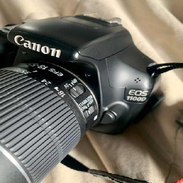 CAMARA DE FOTOS CANON EOS 1100d y LENTE CANON NUEVO 18/55mm
