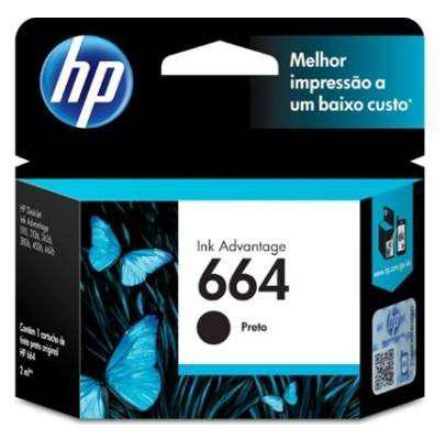 CARTUCHO TINTA 664HP NEGRO NUEVO