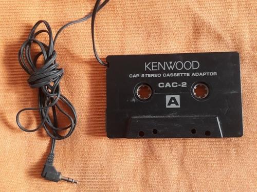 Cassette Adaptador Para Autoestéreo Kenwood Discman Celular