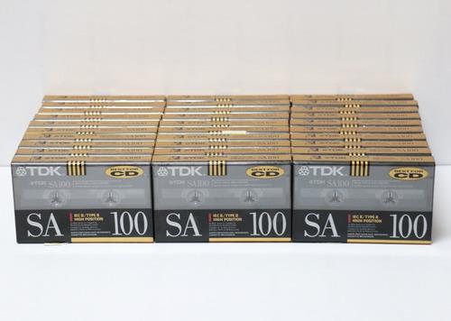 Cassette Tdk Sa 100min Nuevos. Made In Usa