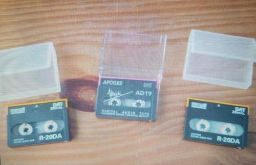 Cassettes Dat Sony, Apogee, Maxwell
