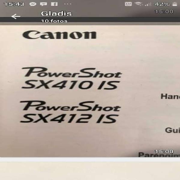 Cámara Canon Power Shot SX410 is