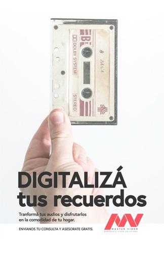 Digitalizamos Cassettes De Audio A Mp3