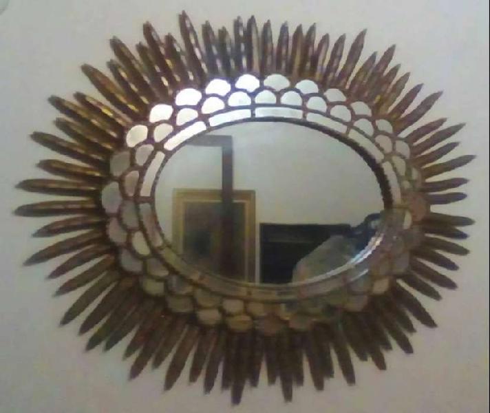 Espejo Sol Peruano Antiguo