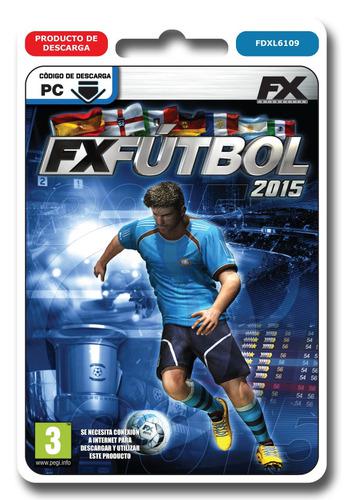 Fx Futbol 2015 16 Juego Pc Digital Manager Deportivo Windows