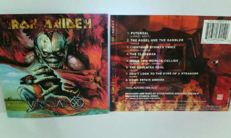 Iron Maiden Virtual XI 1998 sin CD