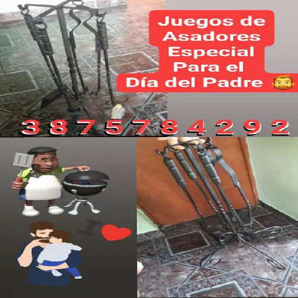 JUEGOS DE ASADORES