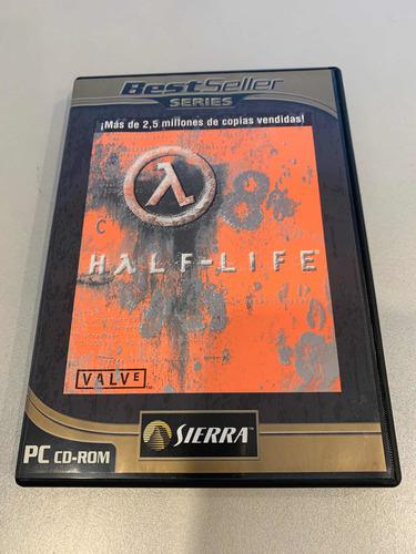 Juego Pc Half Life Best Seller Disco Fisco Manual Nuevo