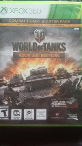 Juegos De Xbox 360 Original Fisico De World Of Tanks
