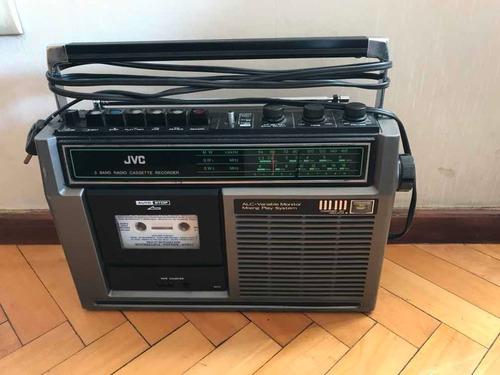 Jvc Radio Cassette Recorder 3 Band Made In Japan 516