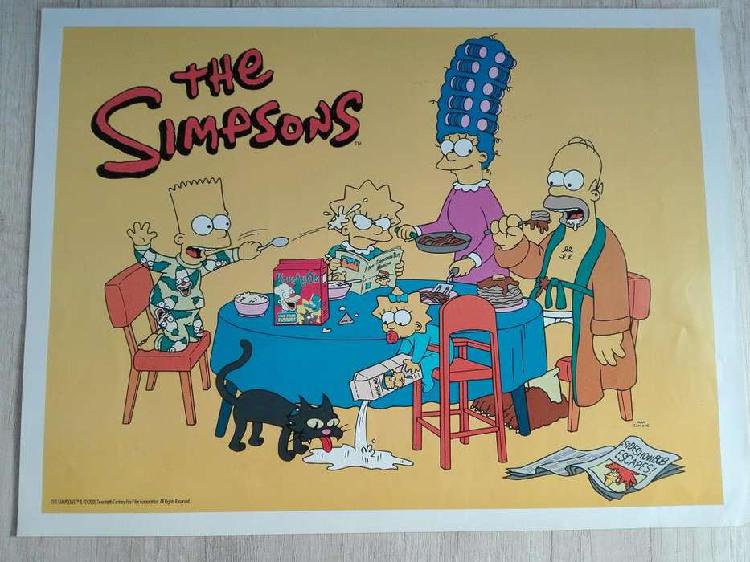 Lámina Póster The Simpsons La familia