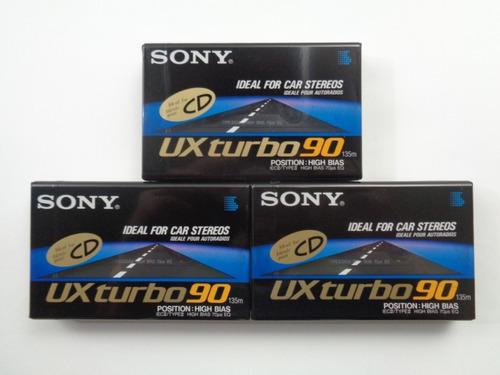 Lote 8 Cassettes Vírgenes Sony Ux-turbo 90 Type Ii High