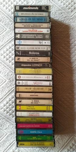 Lote Cassettes Varios