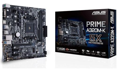 Mother Asus Prime A320m-k Amd Am4 Ddr4 A320 Hdmi M2