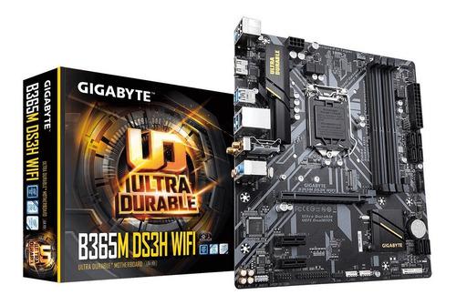 Motherboard Gigabyte B365m Ds3h Wifi C/ Wi-fi Placa Madre