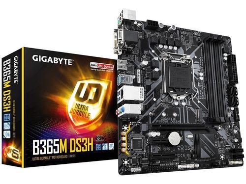 Motherboard Intel Gigabyte B365m Ds3h Ddr4 1151 8va 9na Gen