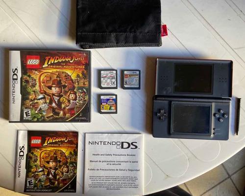 Nintendo Ds Lite Mas 3 Juegos