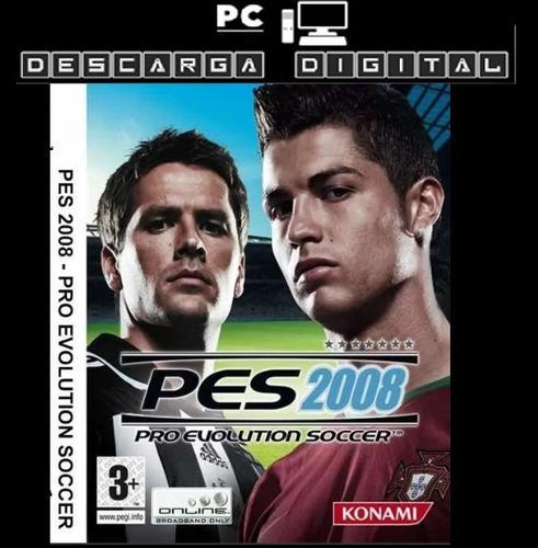 Pes 2008 | Juego Para Pc Digital | Retro | Entrega Ya