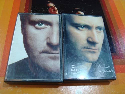 Phil Collins Dos Cassettes En $500 Edición Argentina
