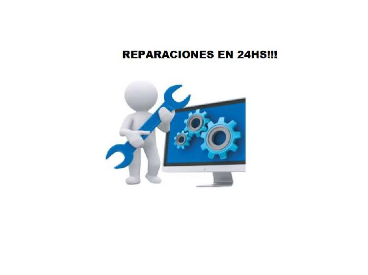 REPARACION DE PC EN 24HS !!!