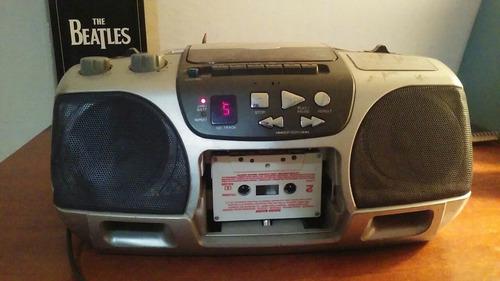 Radiograbador Con Cd Y Cassette Funcionando
