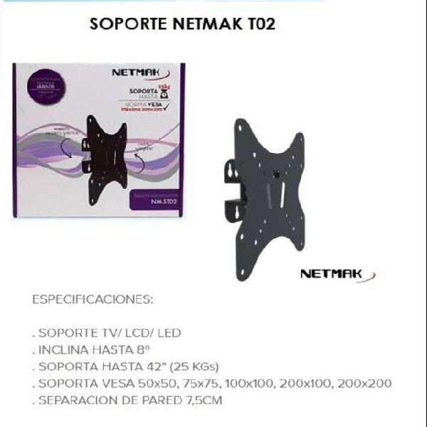 SOPORTE NETMAK T02