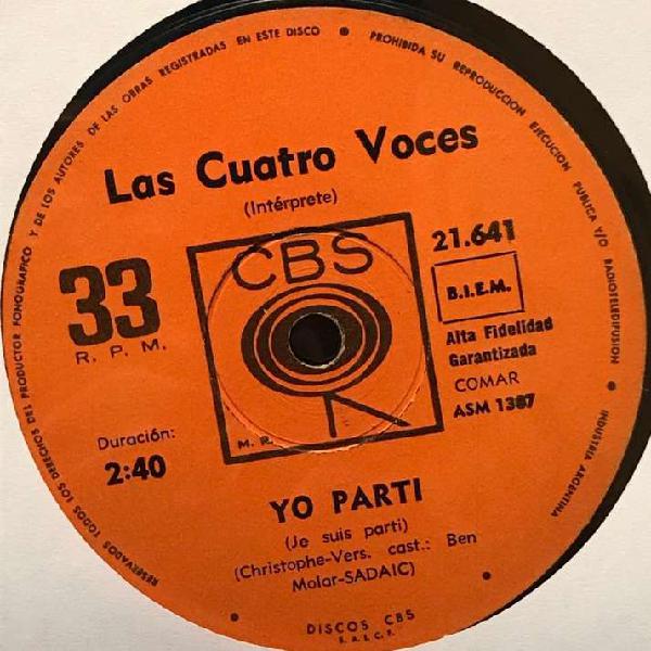 Simple de Las Cuatro voces año 1967