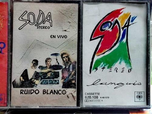 Soda Stereo Lote X 2 Cassettes