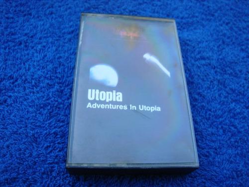 Utopia Adventures In Utopia Cassette Made In Usa 1980