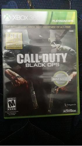 Vendo El Juego Call Of Duty Black Ops 1 Para Xbox 360!