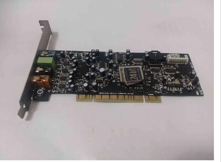 Vendo Placa De Sonido Sound Blaster Audigy 24bits Pci...