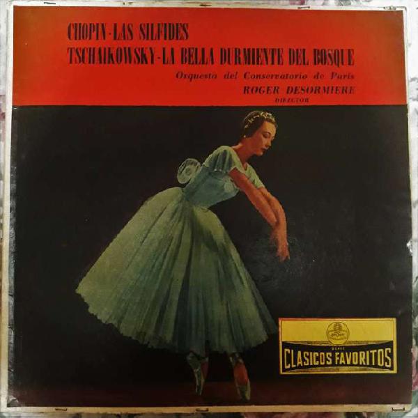 Vinilo Chopin Las Silfides Tchaikovsky La Bella Durmiente