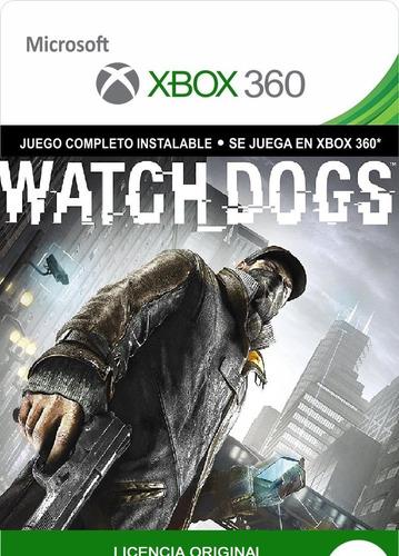Watch Dogs Xbox 360 Juego Digital Original