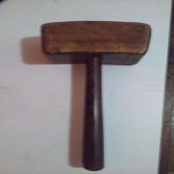 Antiguo martillo maza de ebanista