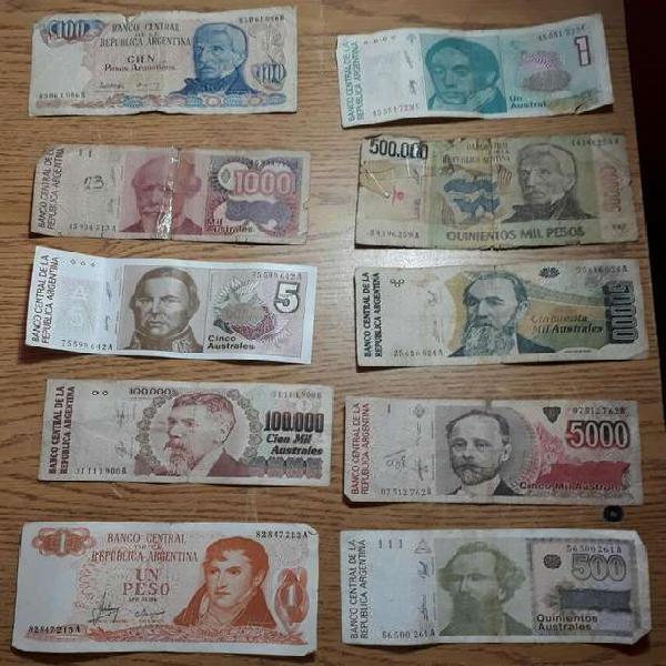 Billetes de La Republica Argentina
